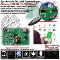 F2 PACK FOCUS ST-VGT 2G Appartement TCP-IP Sécurité 868MHz Sans-Fil Connecté sans Surveillance Système abonnement Ethernet Alarme