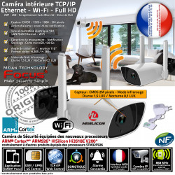 avec Protection Wi-Fi Meian Connectée Alarme Intérieure Caméra LAN sans IP Maison Enregistrement Ethernet fil RJ45 HA-8405