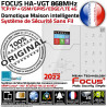 Focus HA-VGT TCP/IP GSM 2G/4G Ethernet Alarme ORIGINAL 4G 868MHz Système Application Meian TCP-IP FOCUS Connectée Centrale WEB Sécurité SmartPhone