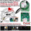 Box Focus HA-VGT Alarme Surveillance Magnétique Logement Connecté Appartement Bureaux FOCUS Sirène Ouverture GSM Mouvement Détecteur