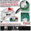 Studio Focus HA-VGT Ouverture Mouvement Connecté Alarme GSM Bureaux Garage Magnétique Sirène Logement Détecteur Surveillance Capteur