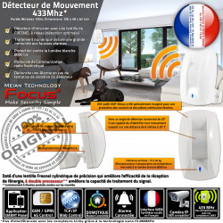 433 Infrarouge 448R Détecteur Boutique Détection Animaux DM DMT MHz Mouvement Connectée FOCUS Alarme Immunité PIR Centrale