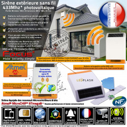 Extérieure SmartPhone MD-326 Système Solaire 433MHz Sécurité Sirène Réseau Connecté Détecteur Fil Sans Avertisseur Restaurant Commerce
