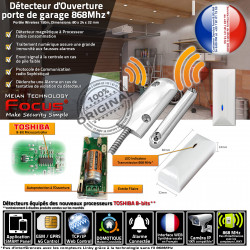 Sectionnelle Détecteur Ethernet Ouverture Centrale Garage Avertissement Coulissante FOCUS Restaurant Commerce Magnétique Relais Connectée Alarme GSM