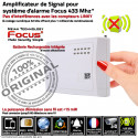 GSM Booster Radio Sensibilité de Meian une Alarme analogique PB-205R réception 433 signal MHz pour précise qualité Entrée haute
