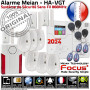 Maison 6 PACK ST-VGT Bâtiment TCP-IP Système Surveillance Meian FOCUS Connecté Alarme 868MHz GSM Industriel pièces Sécurité Ethe