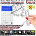 Protection Domotique Focus Lecteur Roulant Détection 433 Tactile Relais Badge Avertissement RFID Centrale Volet Accès PB503-R Alarme Connectée Clavier MHz