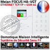 Alarme Connectée ST-VGT TCP GSM ORIGINAL Maison Meian Système Appartement 868 Connecté Interface TCP-IP MHz RJ45 Sécurité Ethernet WEB Sirène