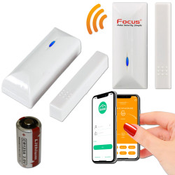 GSM Avertissement SansFil Connecté MHz Accès Appartement Meian MD-210R Sécurité Périmétrique SmartPhone Relais Détection 433 Volet Cave Système