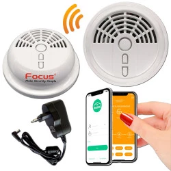 FOCUS Connecté Sonde ORIGINAL Système Détecteur Sans MD-2003R Appartement Fil Meian Gaz Maison Fuite Sécurité Avertisseur 868MHz