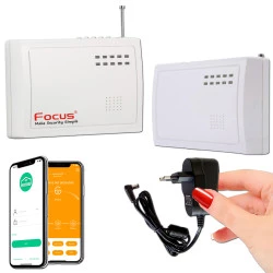 sans Centrale FC-008R Alarme Sécurité connectés fil 868 IP MHz Modem Connecté signaux de 4G transmission LAN Émetteur Système Meian pour en