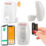 MD-448R Connecté 868MHz DMT MD Réseau 448R ORIGINAL Animaux Immunité Présence FOCUS IP Meian Commerce Capteur Radar Système Pass