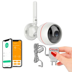 Wi-Fi Surveillance HA-8406 Système Sans-Fil Résidence Connexion Maison Protection fil Caméra Sécurité Logement Abonnement Alarme Secondaire sans de