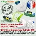 Micro Capteur Radar SINOPower Consommation Interrupteur Alarme Basse Détecteur Personne Présence Électrique Passage Automatique de HF Éclairage Détection